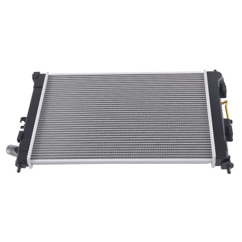 Aluminum RadiatorAC Condenser compatible for Hyundai Elantra 1.8L 2014-2016 DPI13412