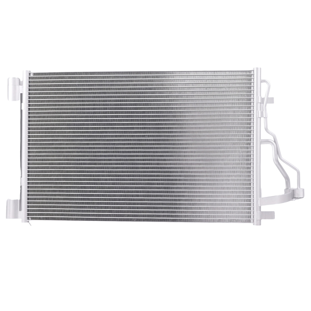 Aluminum RadiatorAC Condenser compatible for Hyundai Elantra 1.8L 2014-2016 DPI13412