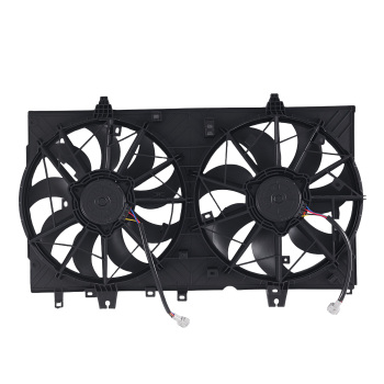 Aluminum Radiator Condenser Cooling Fan compatible for Nissan Rogue 2.5L 2014-2018 RAD13431