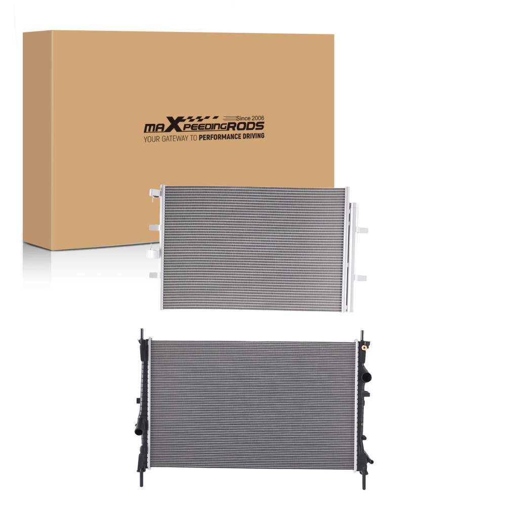 RadiatorAC Condenser compatible for Ford Transit-150 Transit-250 2015-2019 13454