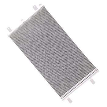 Aluminum RadiatorAC Condenser compatible for Ford F-150 3.3L 2018 RA13510C Cross Flow