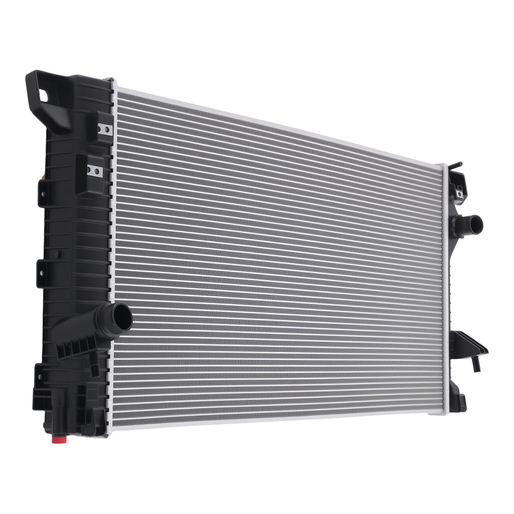 Aluminum RadiatorAC Condenser compatible for Ford F-150 3.3L 2018 RA13510C Cross Flow
