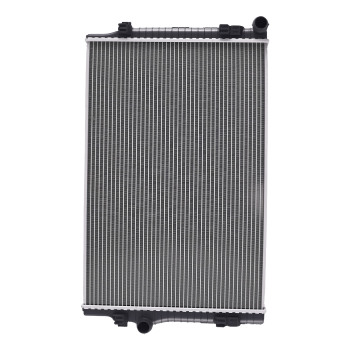 Aluminum RadiatorAC Condenser compatible for VW Golf Alltrack 1.8L 2017-2019 CU13529