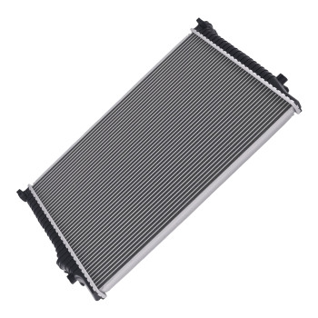 Aluminum RadiatorAC Condenser compatible for VW Golf Alltrack 1.8L 2017-2019 CU13529