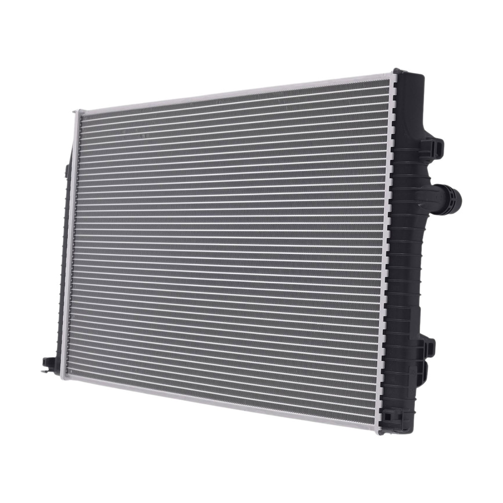 Aluminum RadiatorAC Condenser compatible for VW Golf Alltrack 1.8L 2017-2019 CU13529