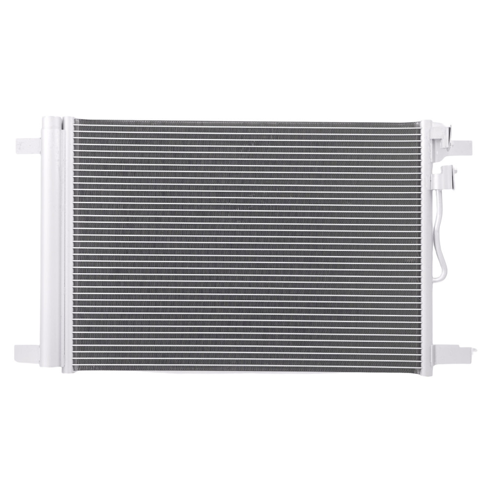 Aluminum RadiatorAC Condenser compatible for VW Golf Alltrack 1.8L 2017-2019 CU13529