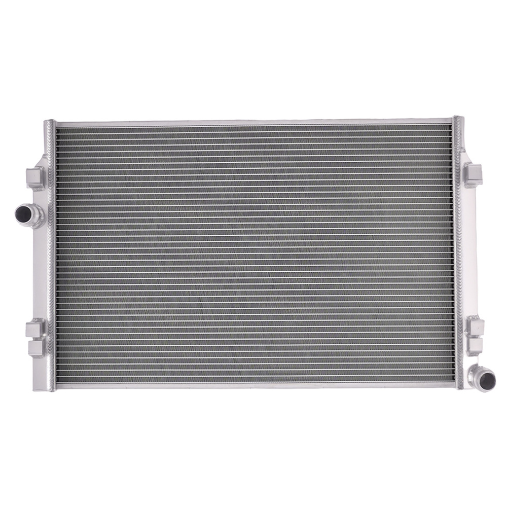 2 Row Aluminum Coolant Radiator compatible for Audi TTS Q3 compatible for VW Jetta 2016-2021 CU13529