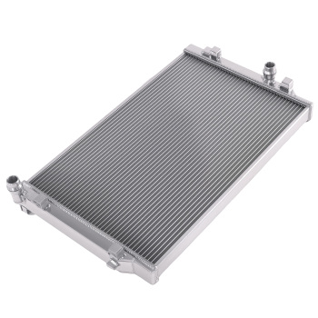 2 Row Aluminum Coolant Radiator compatible for Audi TTS Q3 compatible for VW Jetta 2016-2021 CU13529