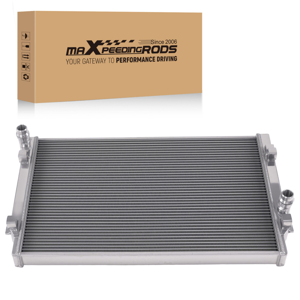 2 Row Aluminum Coolant Radiator compatible for Audi TTS Q3 compatible for VW Jetta 2016-2021 CU13529