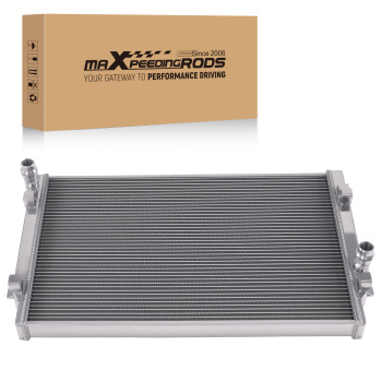 2 Row Aluminum Coolant Radiator compatible for Audi TTS Q3 compatible for VW Jetta 2016-2021 CU13529