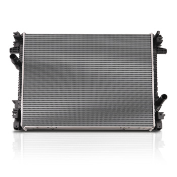 Aluminum Radiator compatible for Ford Edge 2015-2018 compatible for Lincoln Nautilus 2019-2020 2.7L 2.0L