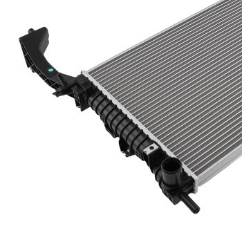 Aluminum Coolant Radiator Assembly compatible for Ford Mustang 2.3L 2015-2019 13707