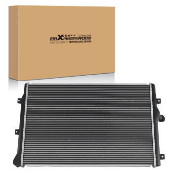 Aluminum Radiator compatible for Audi A3 Quattro compatible for VW Passat 2004-2008 1K0121251N CrossFlow