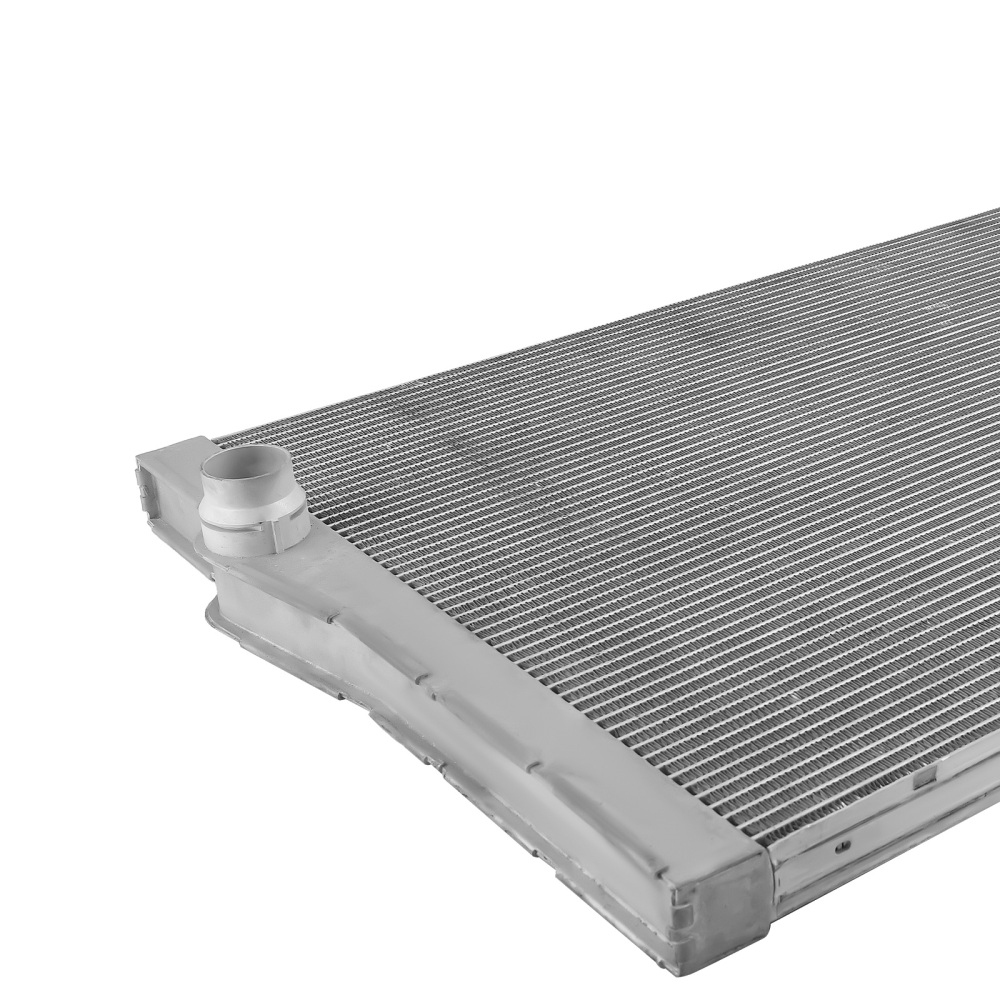Radiatore Alluminio Flusso Incrociato compatibile per BMW X5/X6 E70/E71 3.0L 17117533472