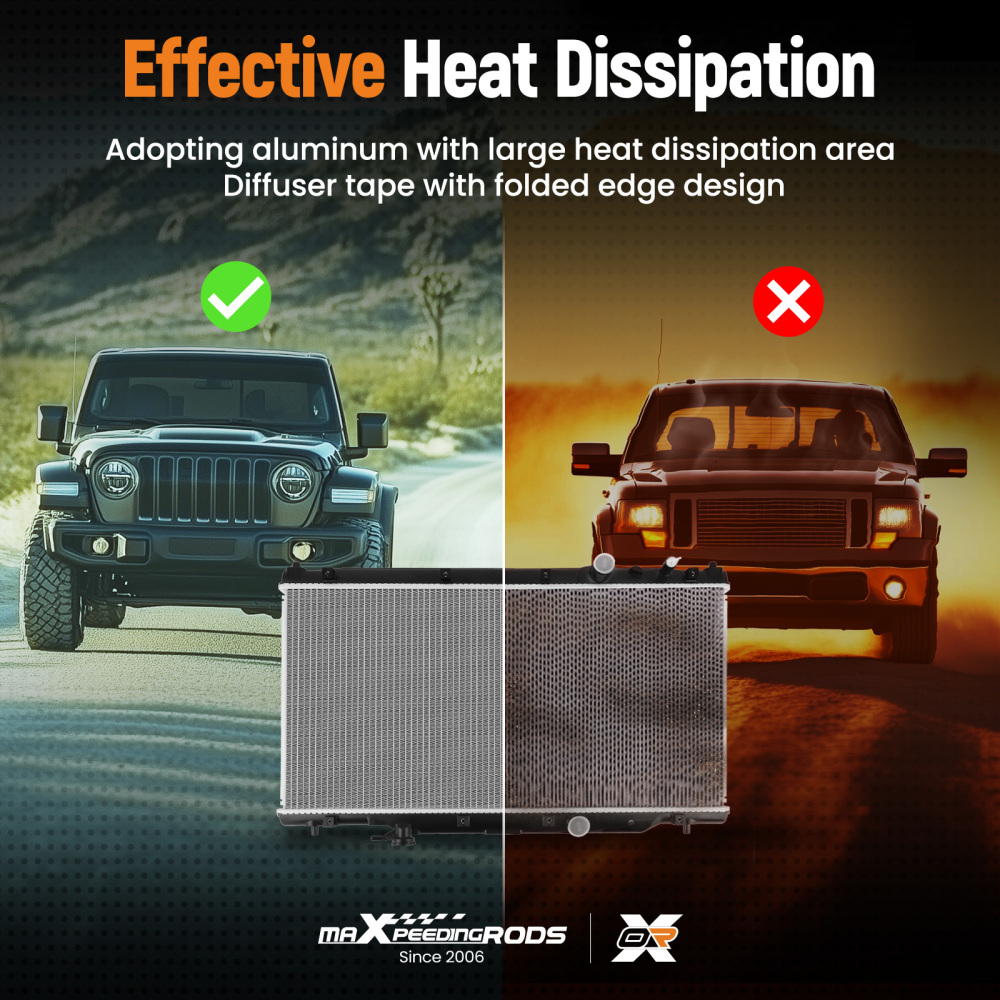 Aluminum Radiator compatible for Honda Accord 1.5 Turbo 19010-64A-A01 2023 2024 New