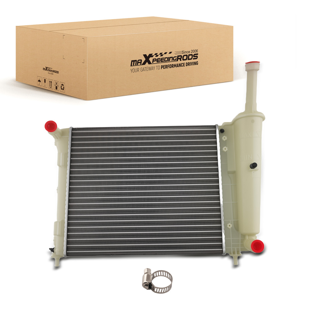 Aluminum Engine Radiator compatible for Fiat 500 C 2009-2025 1898115 MEDS518005BA