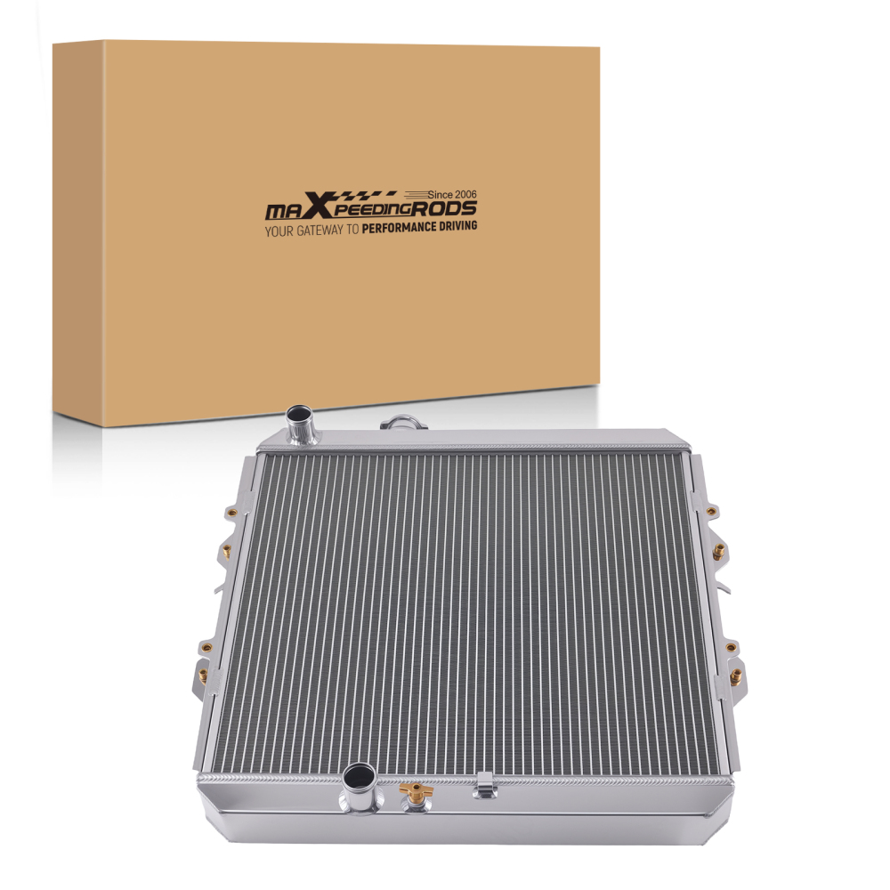 3Row Aluminum Coolant Radiator compatible for Toyota Hilux LN147 LN167 Diesel 1997-2005