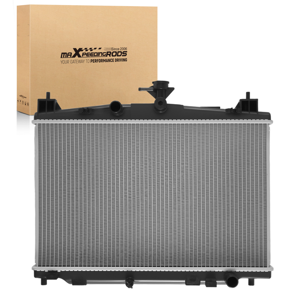 Aluminum Engine Coolant Radiator compatible for Mazda Mazda2 1.3 1.5 2007-2015
