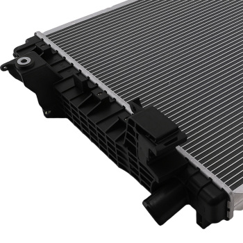 2 Row Aluminum Radiator with AT Trans Cooler compatible for RAM 2500 3500 4500 5500 2013-18