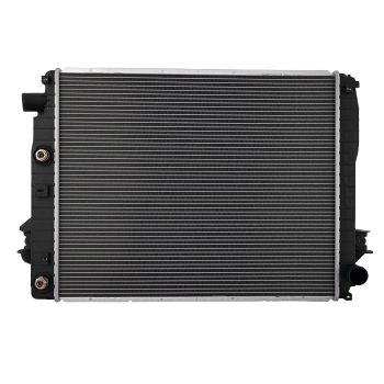 2 Row Aluminum Radiator with AT Trans Cooler compatible for RAM 2500 3500 4500 5500 2013-18