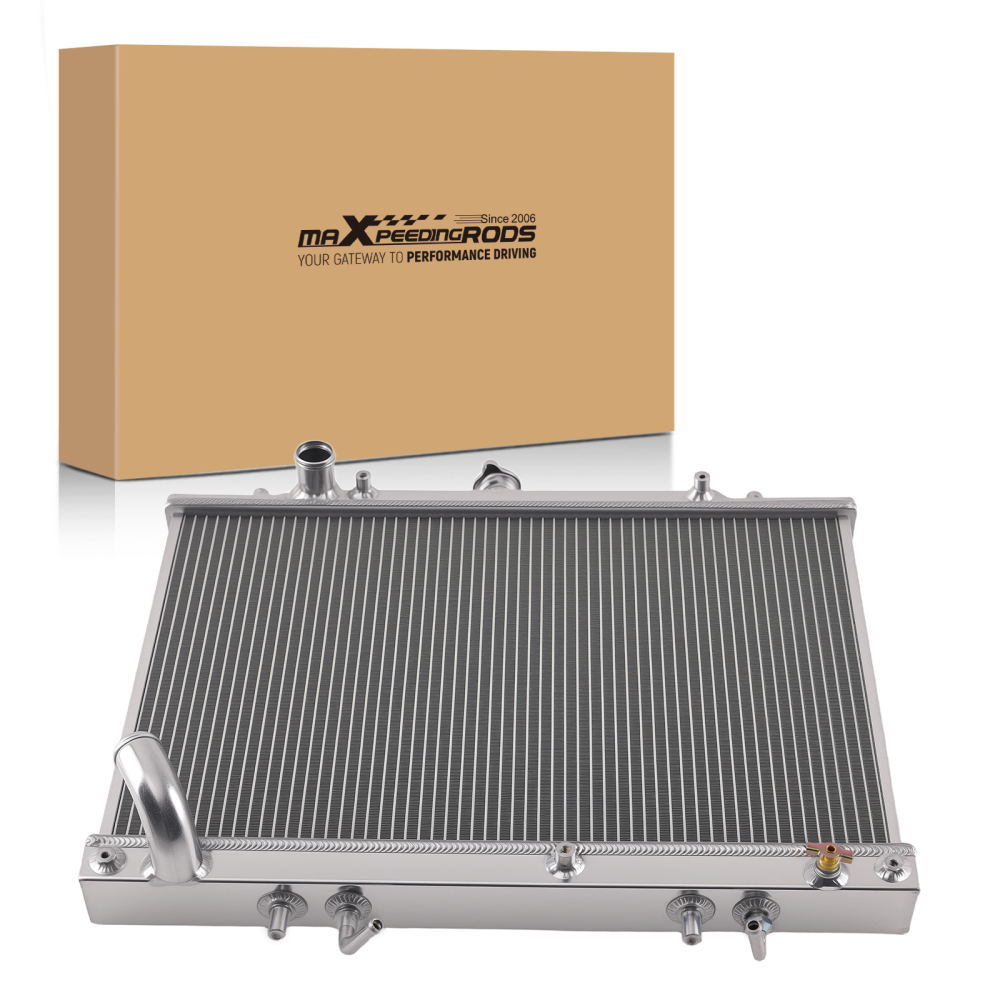 2 Row Aluminum Radiator compatible for Mitsubishi Triton MK 3.0L V6 1996-2006 BN82205