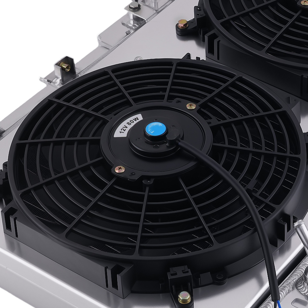 Aluminum Engine Radiator Shroud Fan compatible for Acura Integra 1.8L 1994-2001 19010P73013