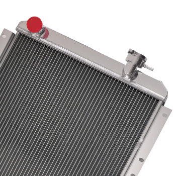 Radiator 3 Row Aluminum Down Flow compatible for Toyota Landcruiser FJ40 4.2L V6 1958-1984