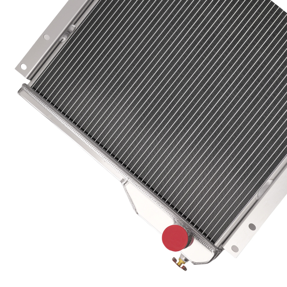 Radiator 3 Row Aluminum Down Flow compatible for Toyota Landcruiser FJ40 4.2L V6 1958-1984