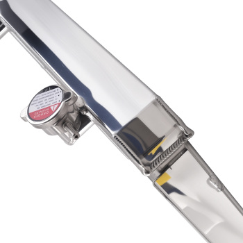 Radiator 3 Row Aluminum Down Flow compatible for Toyota Landcruiser FJ40 4.2L V6 1958-1984