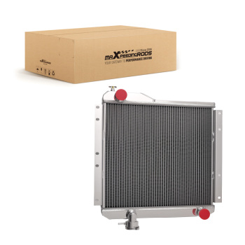 Radiator 3 Row Aluminum Down Flow compatible for Toyota Landcruiser FJ40 4.2L V6 1958-1984