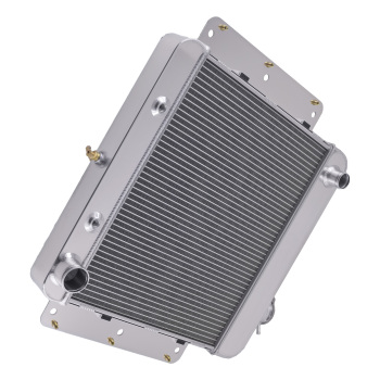Aluminum Radiator compatible for Chevy II 4 6 Cylinder V8 1962-67 3 Row CC255