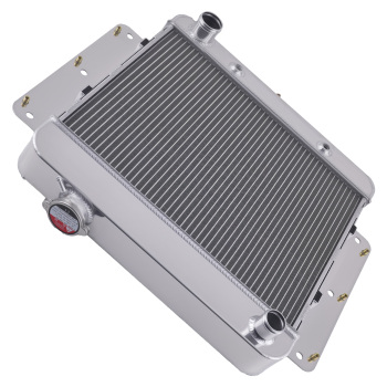 Aluminum Radiator compatible for Chevy II 4 6 Cylinder V8 1962-67 3 Row CC255