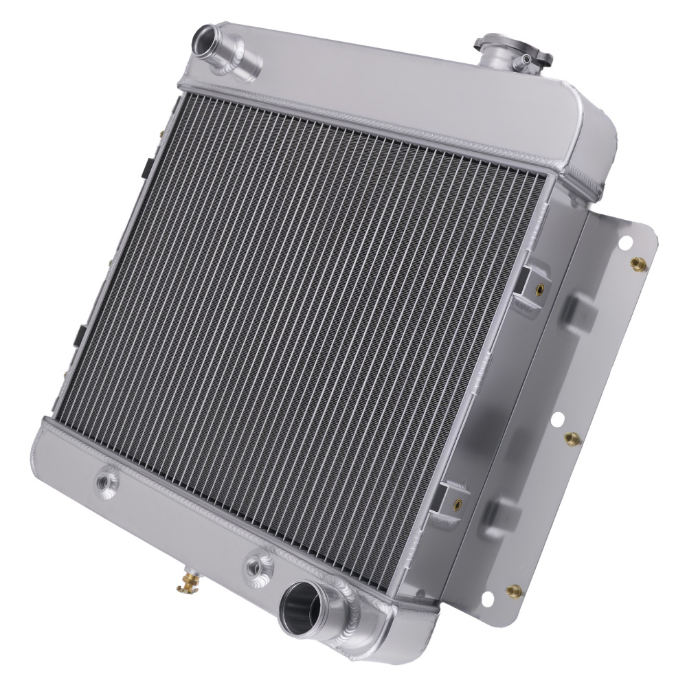 Aluminum Radiator compatible for Chevy II 4 6 Cylinder V8 1962-67 3 Row CC255