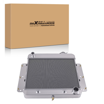 Aluminum Radiator compatible for Chevy II 4 6 Cylinder V8 1962-67 3 Row CC255