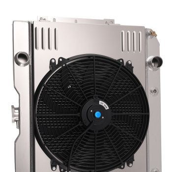 Aluminum 3 Row Radiator Fan Shroud Kit compatible for Chevy Impala 1959-1963 CU281