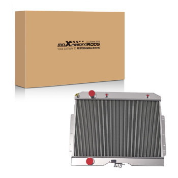 3 Row Aluminum AT Radiator compatible for Chevy El Camino 1959-1965 RAD281 Downflow