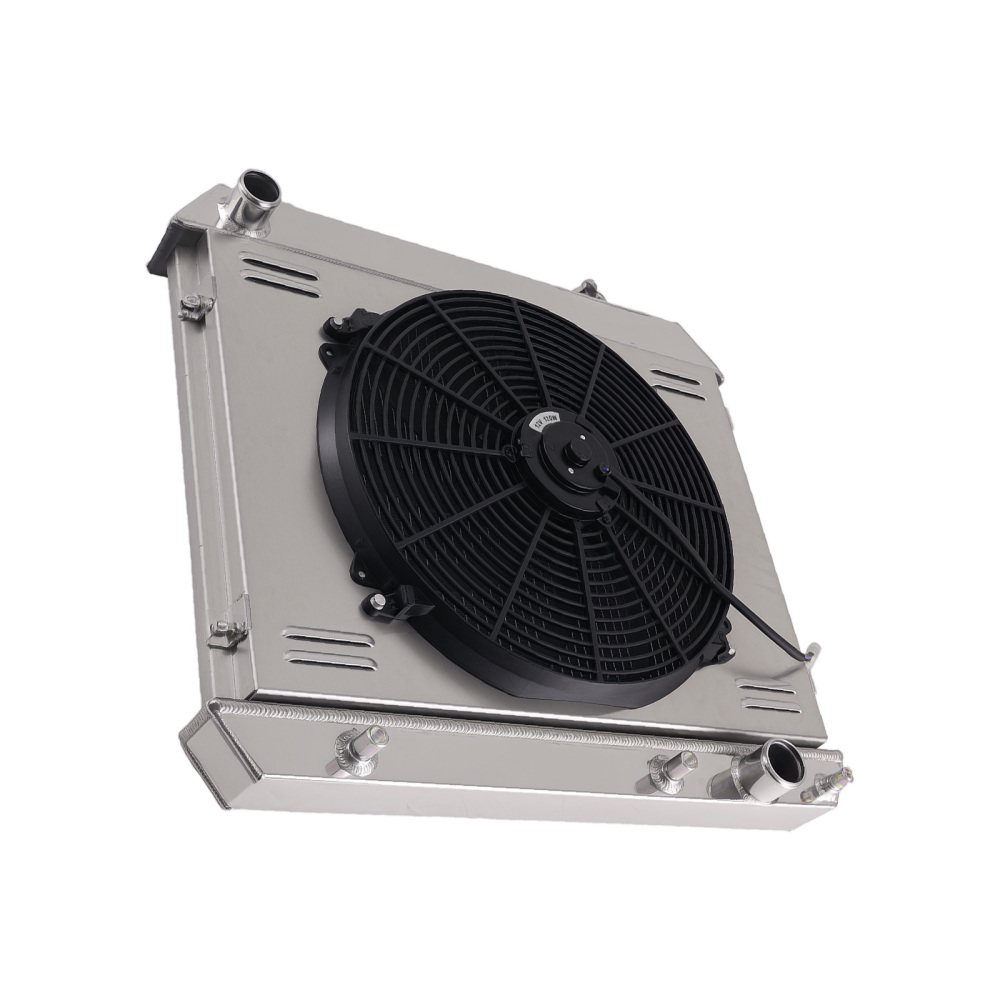 3-Row Aluminum Radiator compatible for Oldsmobile F85 3.7L-6.6L 1964-65 284