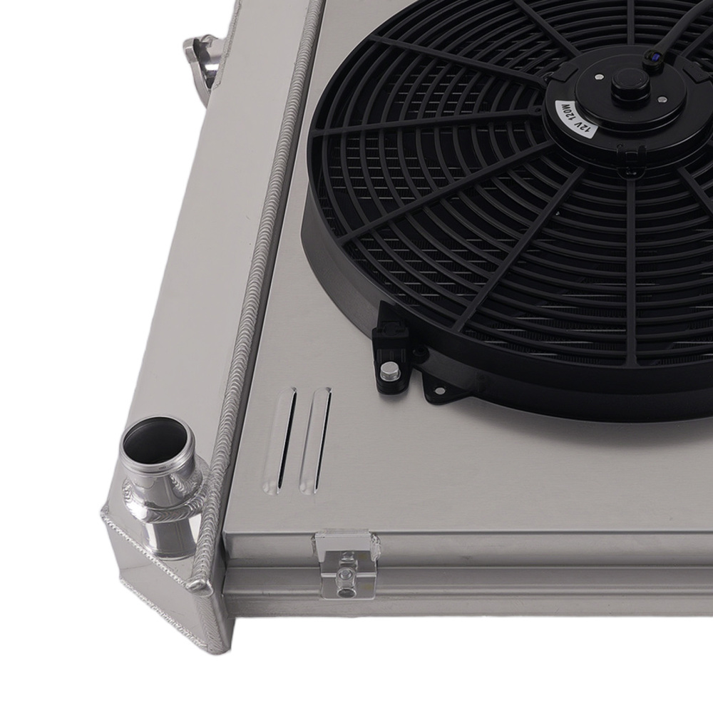 3-Row Aluminum Radiator compatible for Oldsmobile F85 3.7L-6.6L 1964-65 284