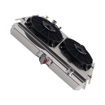 3 Row AT Radiator compatible for Chevrolet Impala/Bel Air 1963-1968 CC289 Downflow