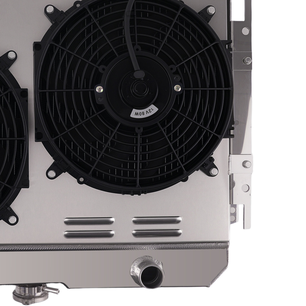 3 Row AT Radiator compatible for Chevrolet Impala/Bel Air 1963-1968 CC289 Downflow