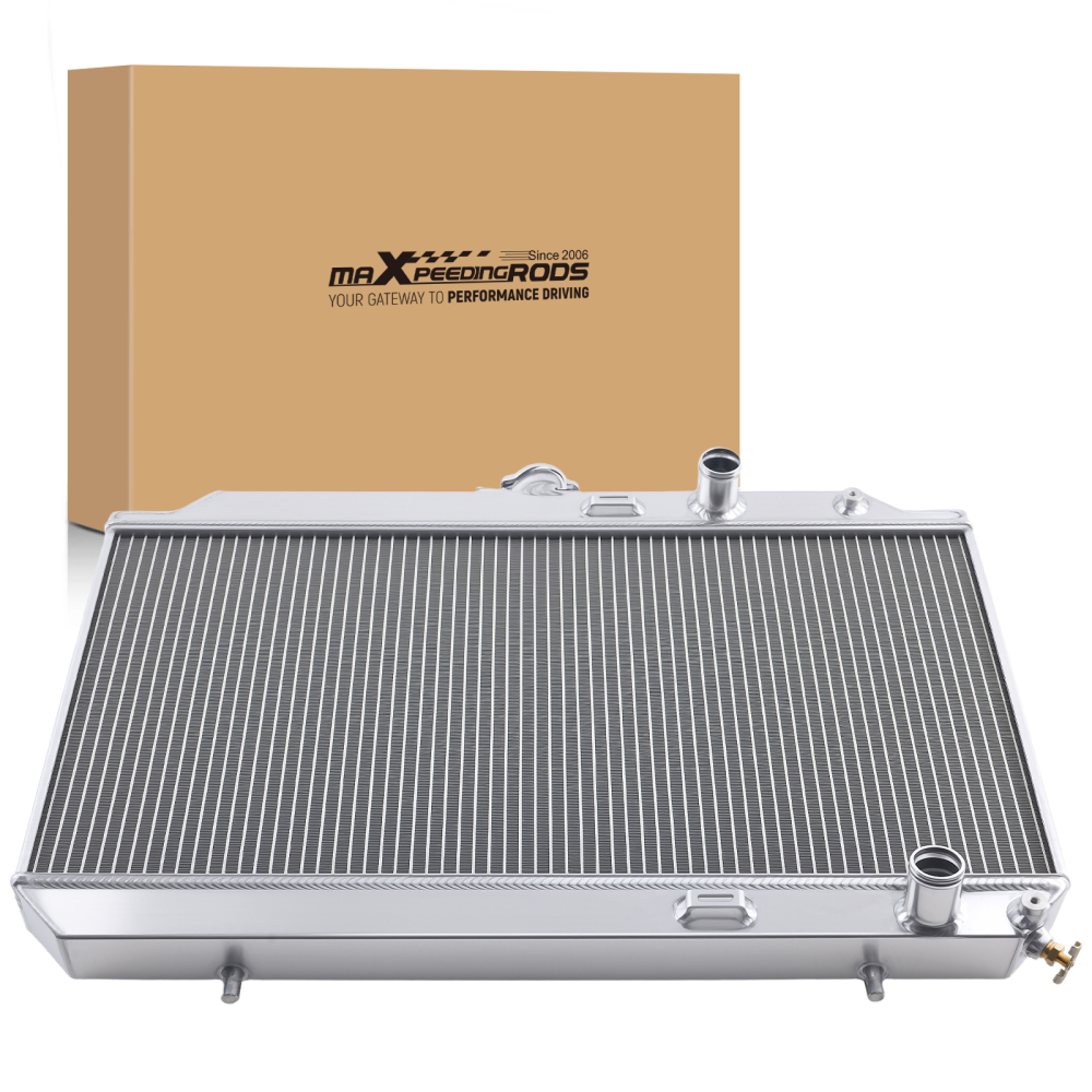 2 Row Aluminum Coolant Radiator compatible for Acura Integra 1990-1993 2213224