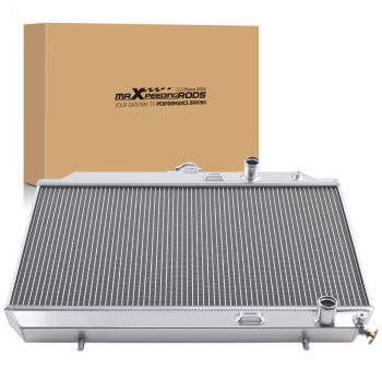 2 Row Aluminum Coolant Radiator compatible for Acura Integra 1990-1993 2213224