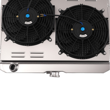 3 Row Aluminum Radiator compatible for Ford Mustang V8 4.7L/5.0L 1968-1969 compatible for Mercury Cougar