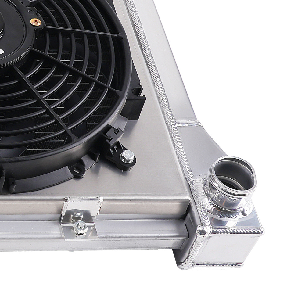 3 Row Cross Flow Radiator compatible for Chevy C/K Series Van 1967-1979 CC369 AT