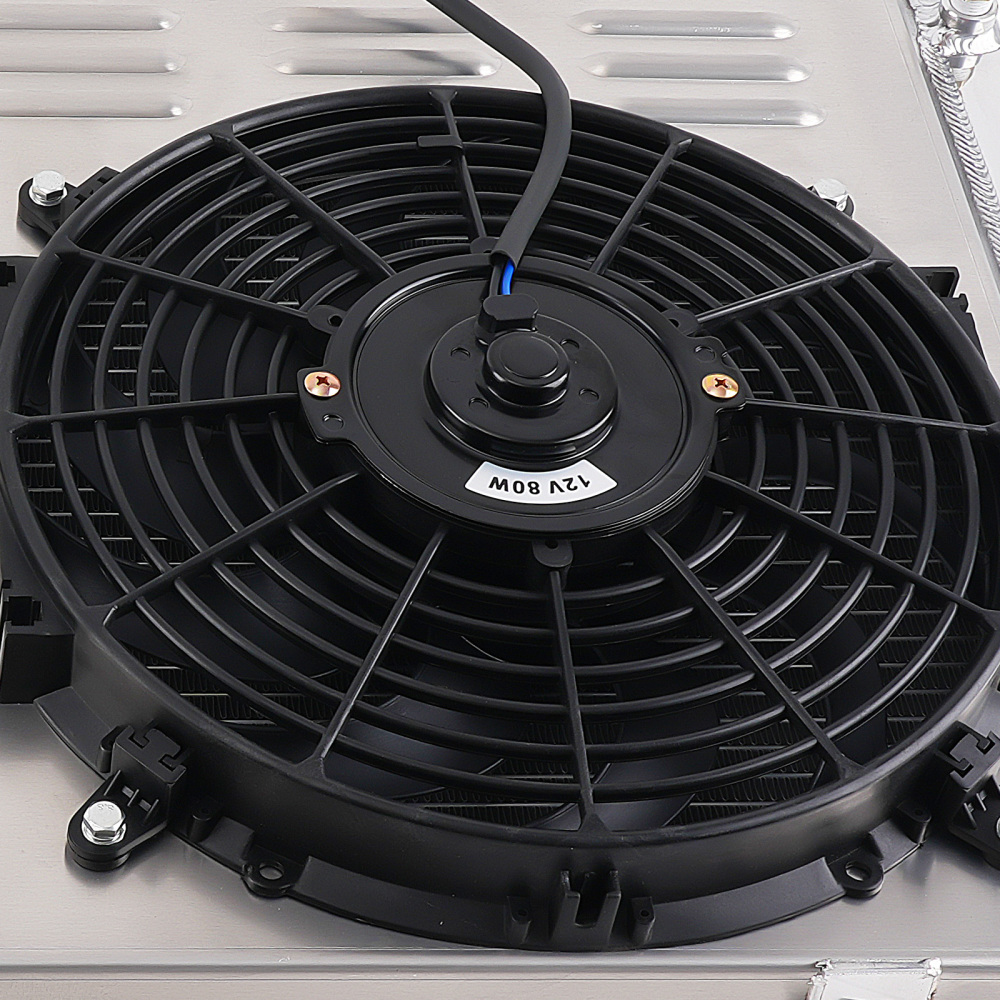 3 Row Cross Flow Radiator compatible for Chevy C/K Series Van 1967-1979 CC369 AT