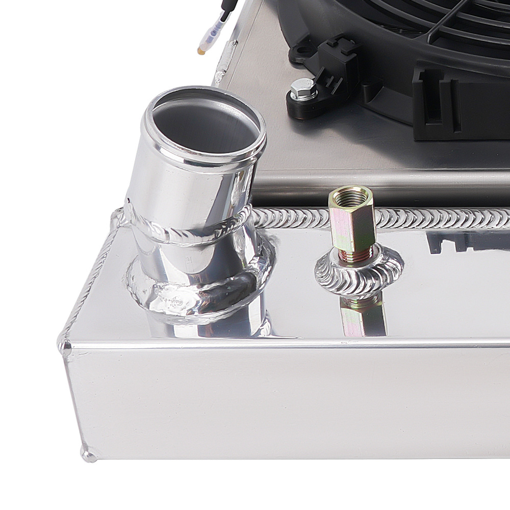 3 Row Cross Flow Radiator compatible for Chevy C/K Series Van 1967-1979 CC369 AT