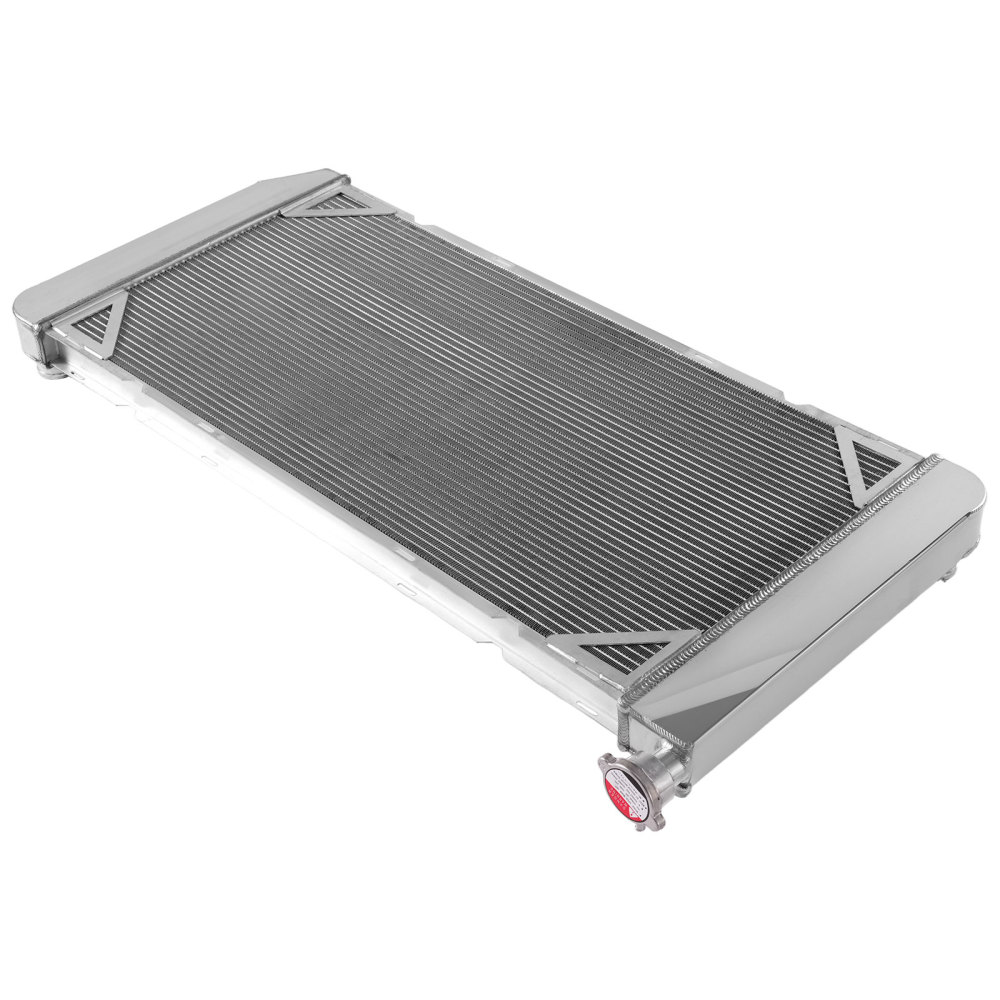 3-Row Aluminum Coolant Radiator compatible for Chevrolet/GMC 6.2L V8 1988-1993 CU391