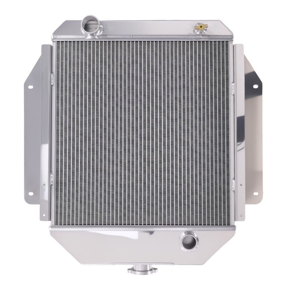 Aluminum Cooling Radiator compatible for Ford F-100 F-250 3.9L 4.9L 1970-1979