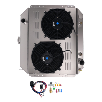 3Row AT Radiator compatible for Ford F-Series Truck/Bronco 302 351 390 V8 1968-79 433S