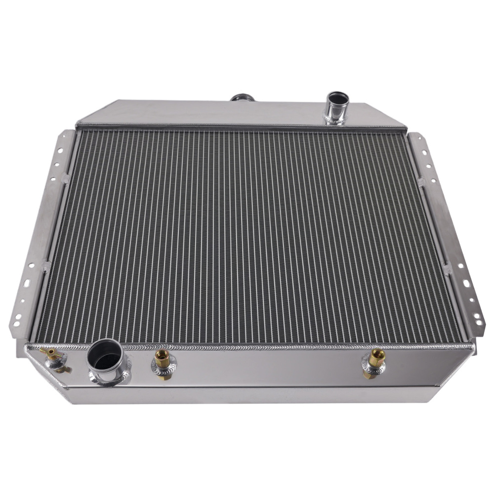 3Row Aluminum Radiator compatible for Ford F-Series/Bronco V8 1968-1979 KKS433